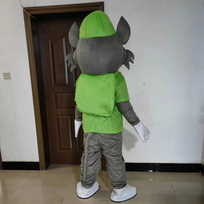 Cartoon PAW Dog Mascot Cosplay Costume Plush Anime Dog Adult Fancy Dress Halloween Carnival Walking Performance Props Kids Gifts