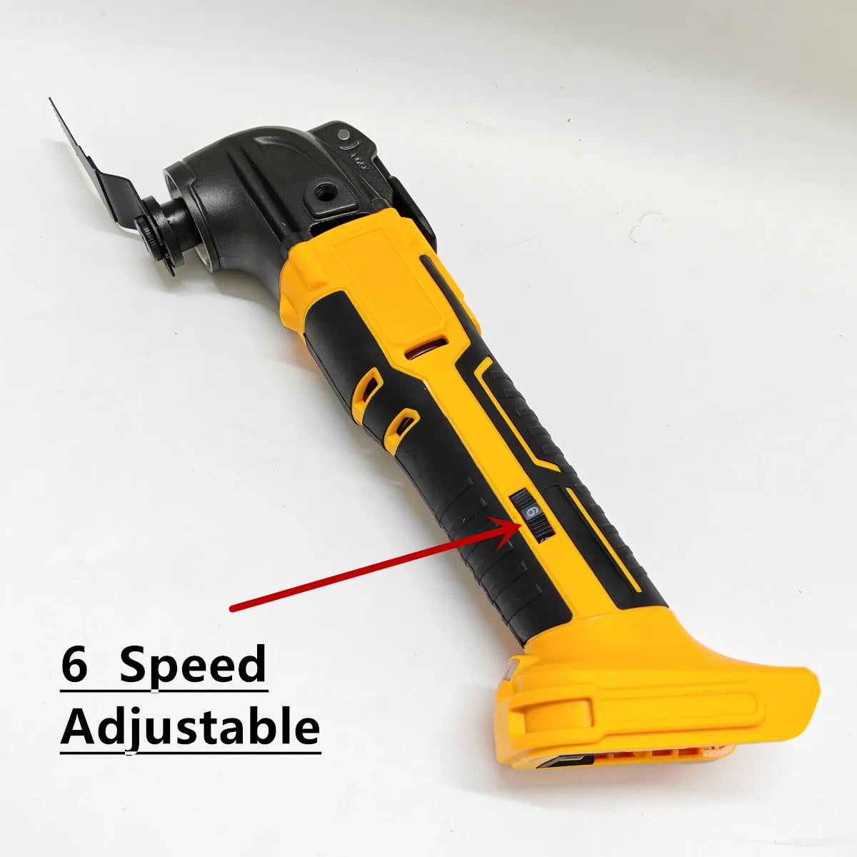Cordless Oscillating Multi Function Tool 6 Gears Electric Vibration Trimmer Cutting Saw Power Tool For DeWALT 20V 18V Battery