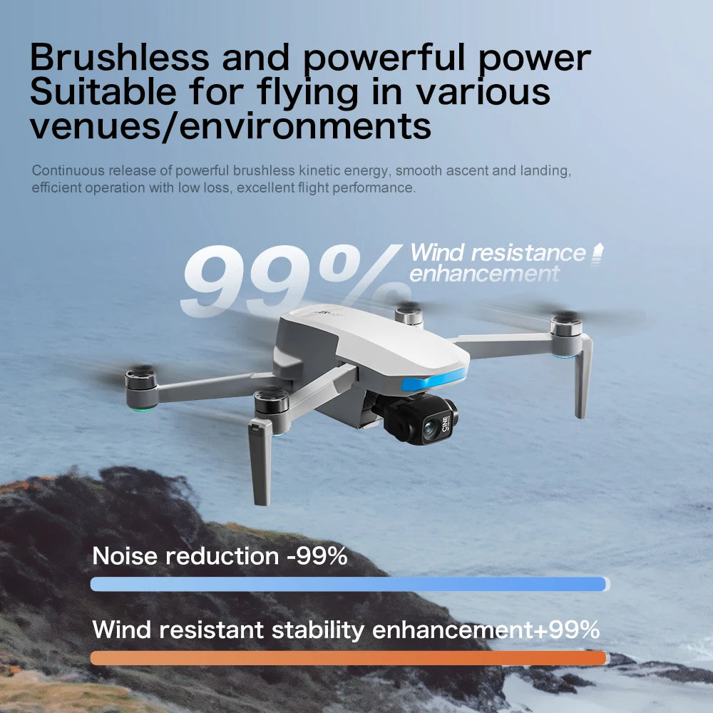 Lenovo S-X1 GPS Drone 8K HD professional camera Three-axis gimbal WIFI Obstacle Avoidance Quadcopter Brushless Toy Gift