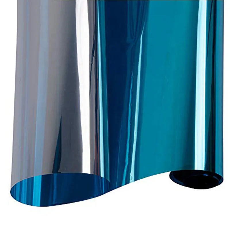 One Way Mirror Glass Film Privacy Film Self Adhesive Residential Window Film Heat Control Glare Reduction Anti UV Window Tinting