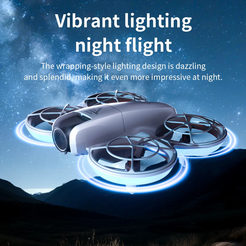 E69 Rc Drone with Screen RC 4K HD Camera WiFi Light Flow Drone Pocket Rc Mini Quadcopter