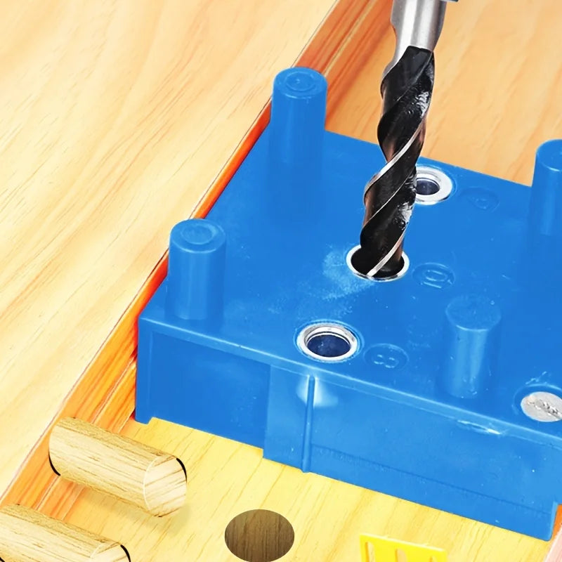 Drill Bits Drilling Locator Straight Hole Locator Carpenter Corner Clamp Woodworking Tool Handheld Drill Guide Hole Saw Tools