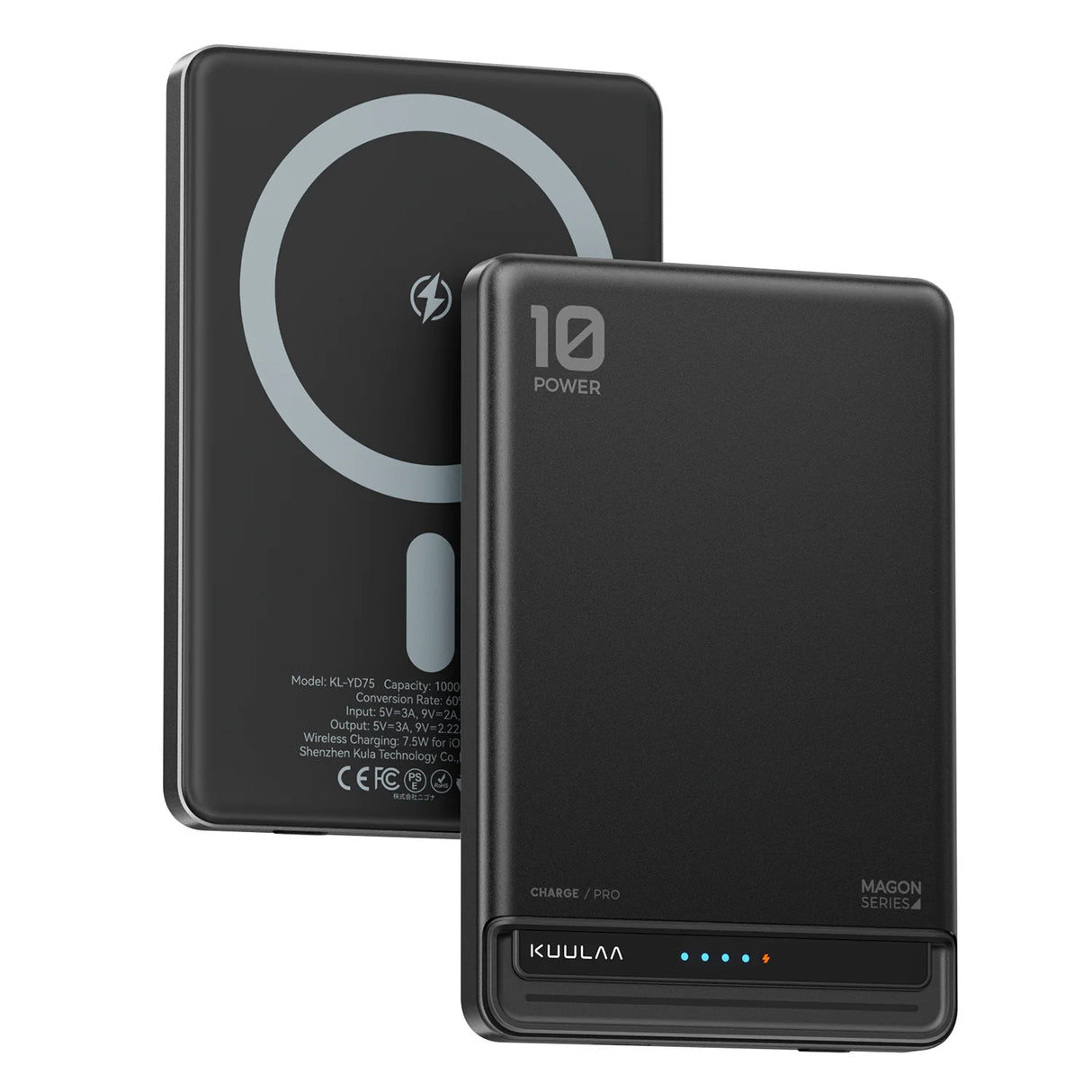 KUULAA 10000mAh portable power bank 20W fast charging