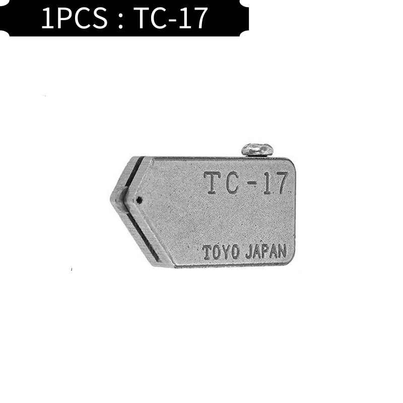 3PCS Toyo Glass Cutter Hand Glass Cutting Tools TC-10/17/30 Head Diyi Cutting Tools Set