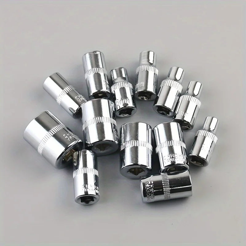 46pcs Car Repair Tool Kit Ratchet Torque Wrench Spanner Screwdriver Socket Set Combo Tools Kit Bicycle Auto Repairing Tool Mech