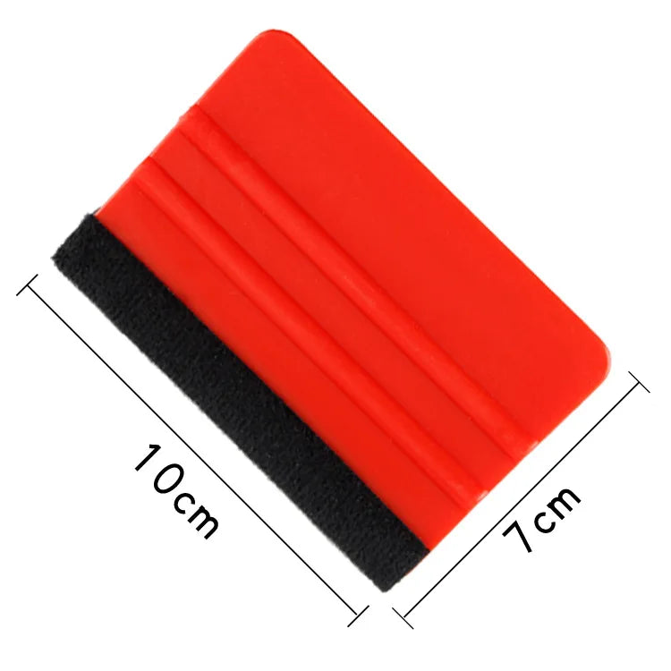 1Pc Auto Styling Felt Edge Vinyl Squeegee Car Vinyl Scraper for Vehicle Window Tint Film Wrapping Applicator Tool