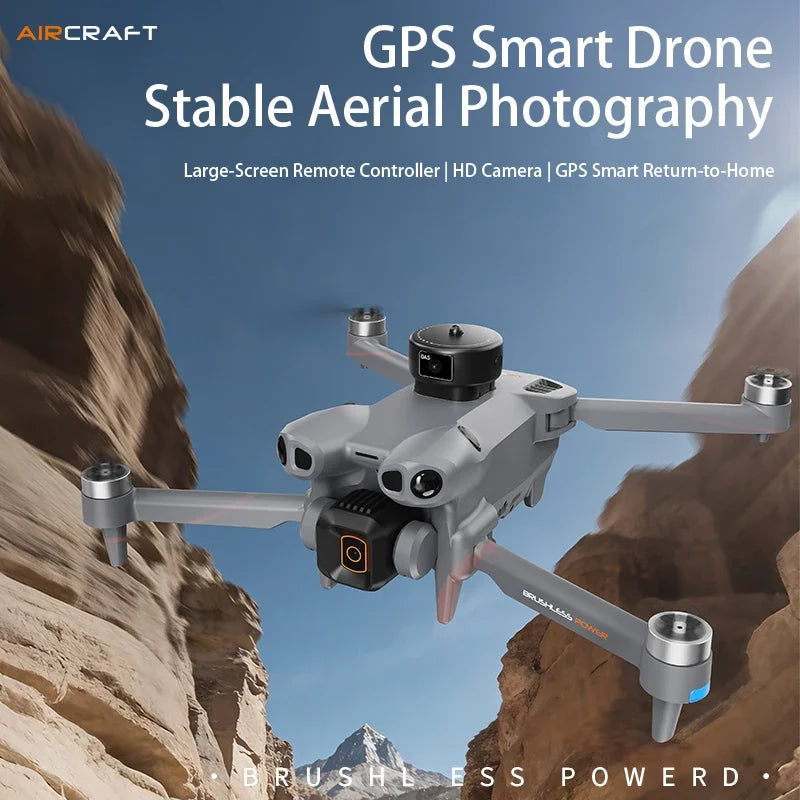 Lenovo G500 RC Quadcopter 4.5 Inch Screen GPS Drone Optical Flow Homing Obstacle Avoidance Dual WiFi Foldable Aerial Photography