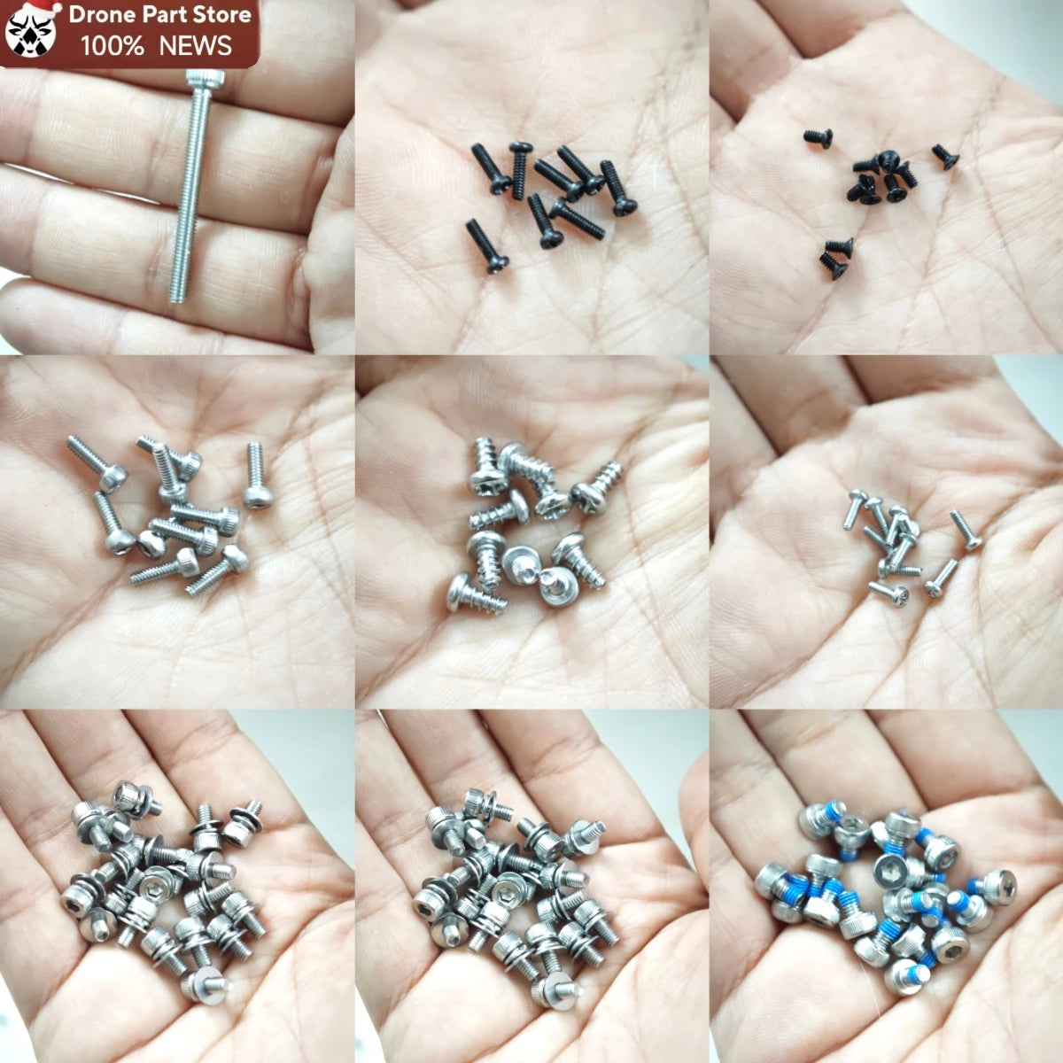 Drone Body Repair Screws Set Fit DJI Agras T50 T40 T20P T25 Propeller Blades Repair Dji screws