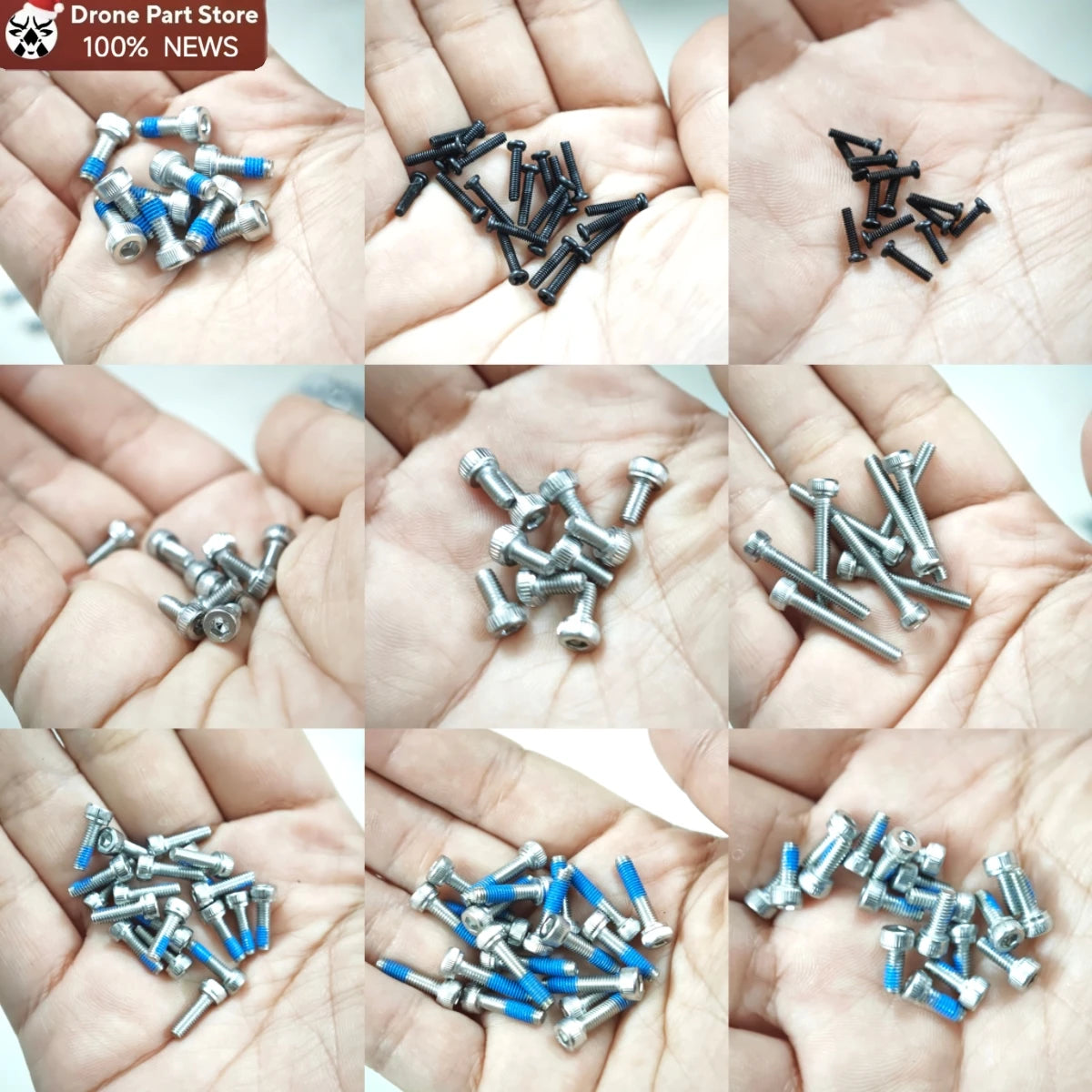 Drone Body Repair Screws Set Fit DJI Agras T50 T40 T20P T25 Propeller Blades Repair Dji screws