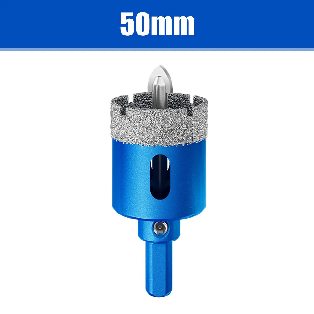 1pcs 18-110MM Diamond Coated Drill Bits Set Ceramic Tile Hole Saw with position drill for Glass Marble Granite Stone Porcelain