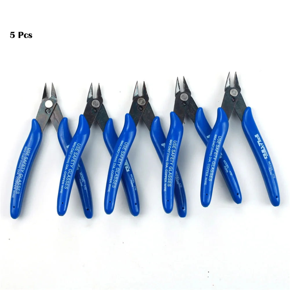 1/5/10PC 170 Wishful Clamp DIY Electronic Diagonal Pliers Side Cutting Nippers Wire Cutter 3D printer parts Hand Tools