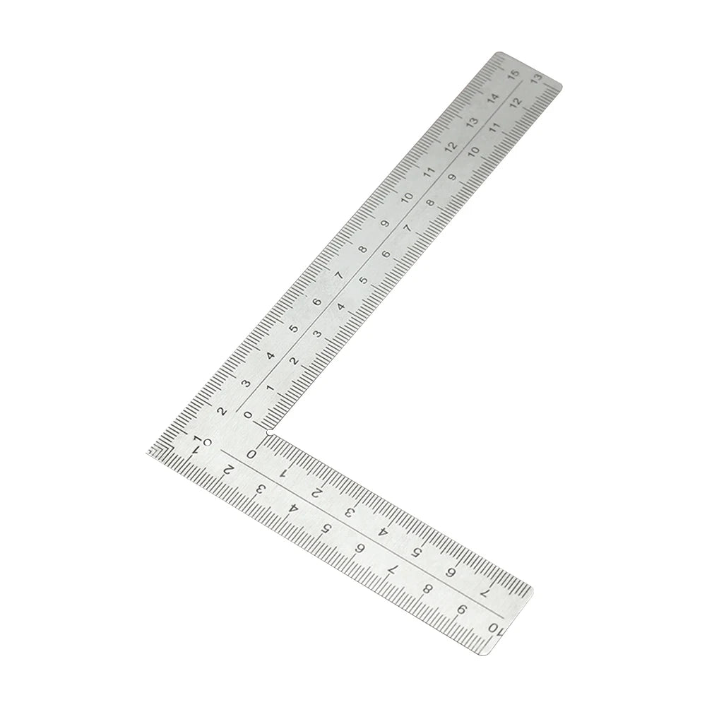 Mini L Square Ruler Measuring Layout Tool Stainless Steel Square L Shape Ruler Precision For Building Framing Gauges