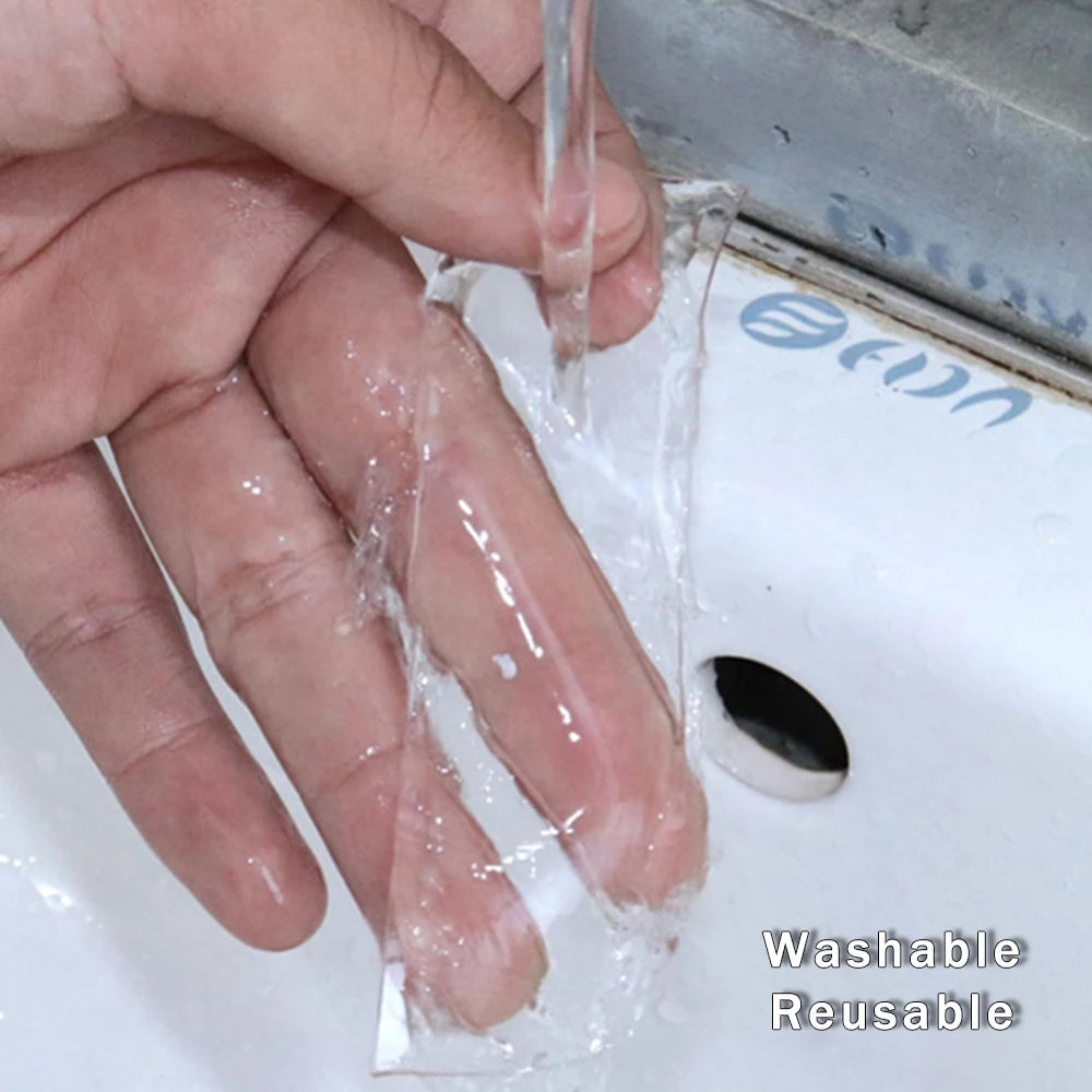 1/3/5M Traceless And Reusable Waterproof Double-sided Tape Nano Tape, Suitable For Kitchen, Bathroom, Office And Other Supplies