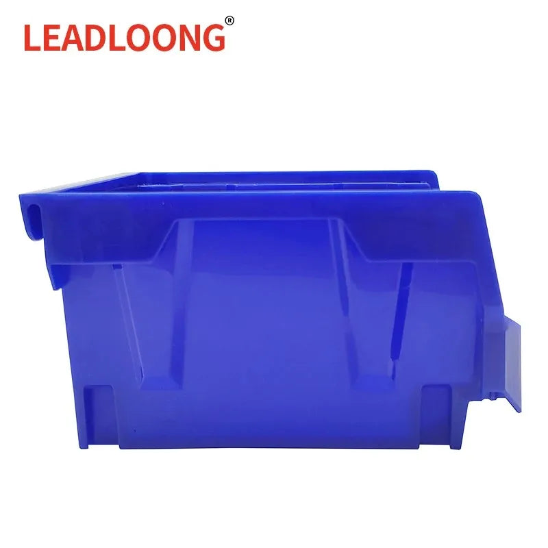 LEADLOONG V2 Part Bin 12pcs 8 x5x4in/20*13*11cm Sundries Tool Organizer Box Suitable For Office Desk And Car Accessories Storage