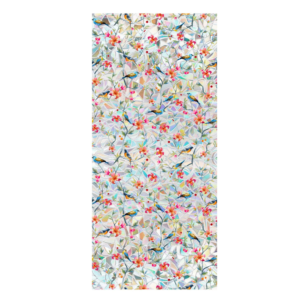 Stained Glass Static Window Privacy Film Sun Blocking Glass Cling Waterproof PVC Home Bathroom Window Covering Film Sticker