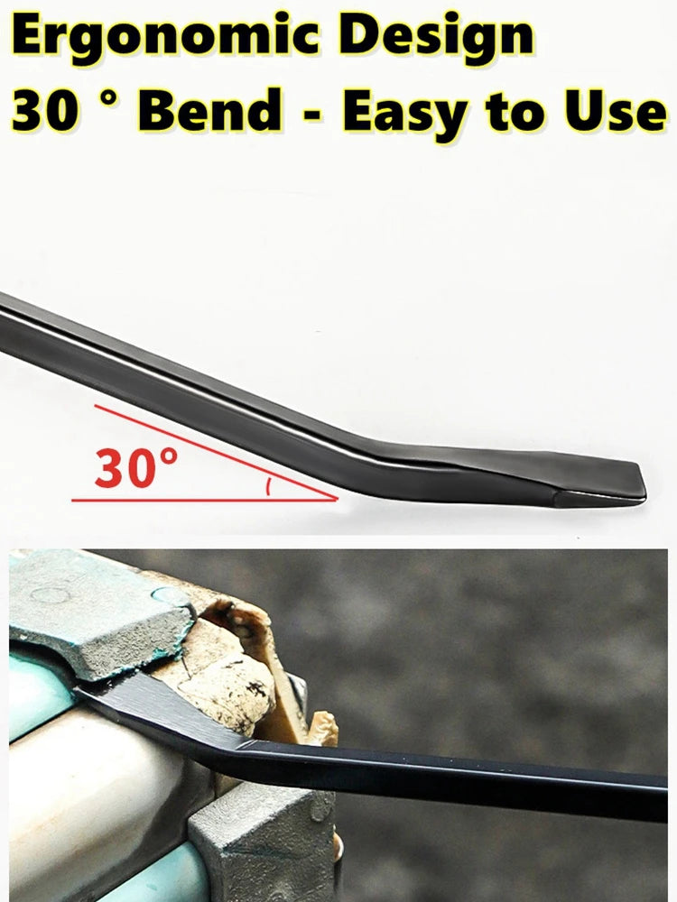 Multi-Function Long Pry Bar 8 12 18 24 inch Motorcycle Tire Crowbar Strike Cap Nail Puller Heavy Duty Car Repair Hand Tools CV-R