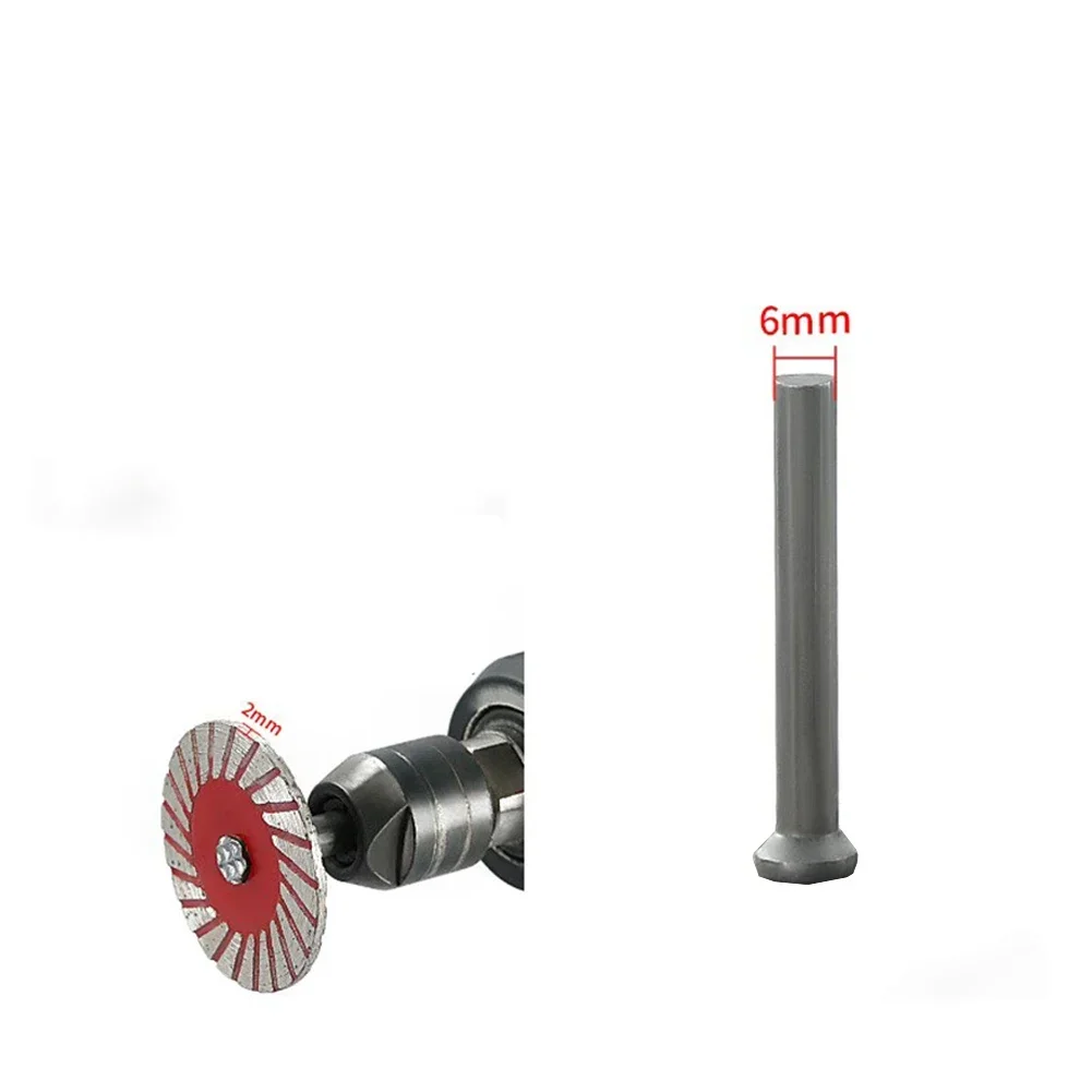 40mm Diamond Cutting Disc 6mm Shank Circular Saw Blade Sanding Disc Grinding Wheel For For Wood Metal Stone Granite Marble