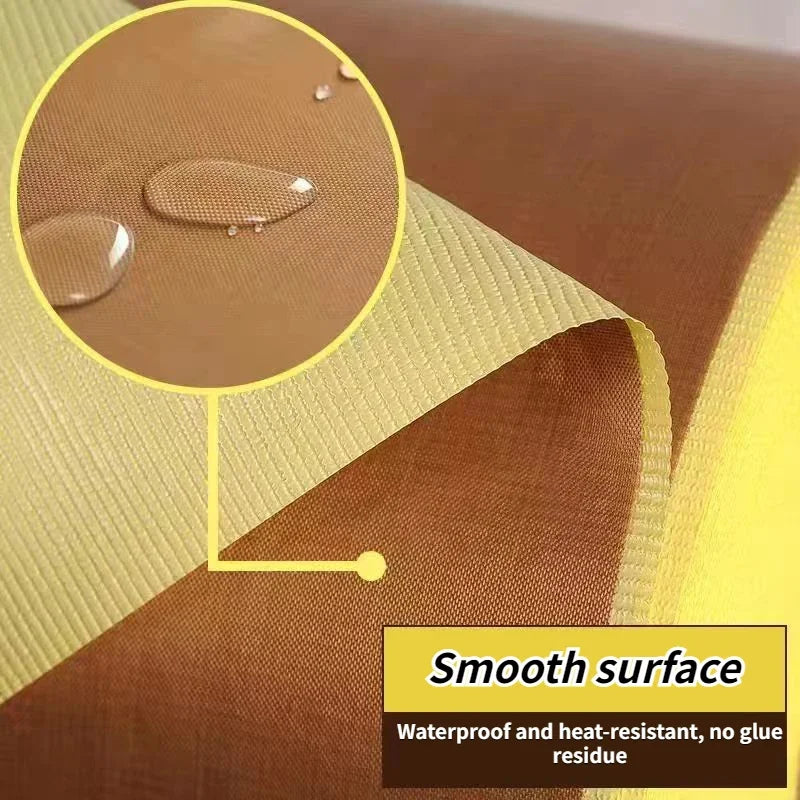 10M PTFE High Temperature Resistance Adhesive Tape Cloth Heat Insulation Sealing Machine Thickness 0.13mm 0.18mm