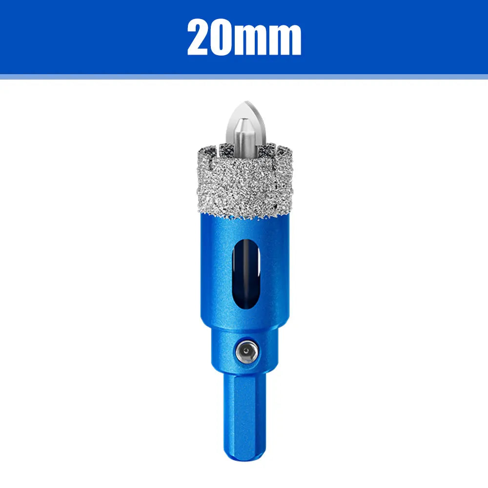 1pcs 18-110MM Diamond Coated Drill Bits Set Ceramic Tile Hole Saw with position drill for Glass Marble Granite Stone Porcelain