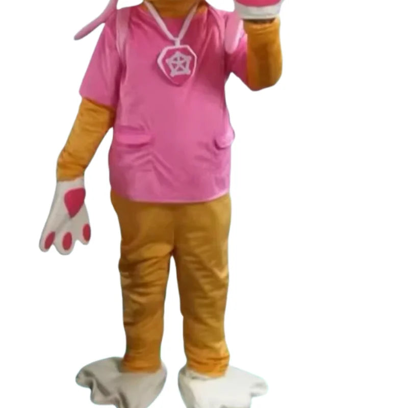 Cartoon PAW Dog Mascot Cosplay Costume Plush Anime Dog Adult Fancy Dress Halloween Carnival Walking Performance Props Kids Gifts