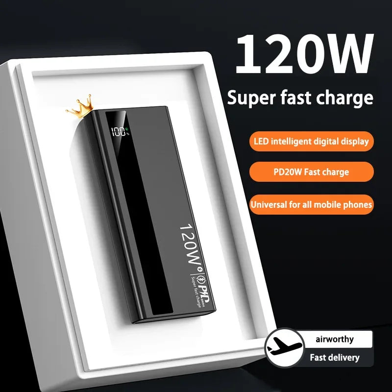 Xiaomi 200000mAh portable power bank 120W fast charging