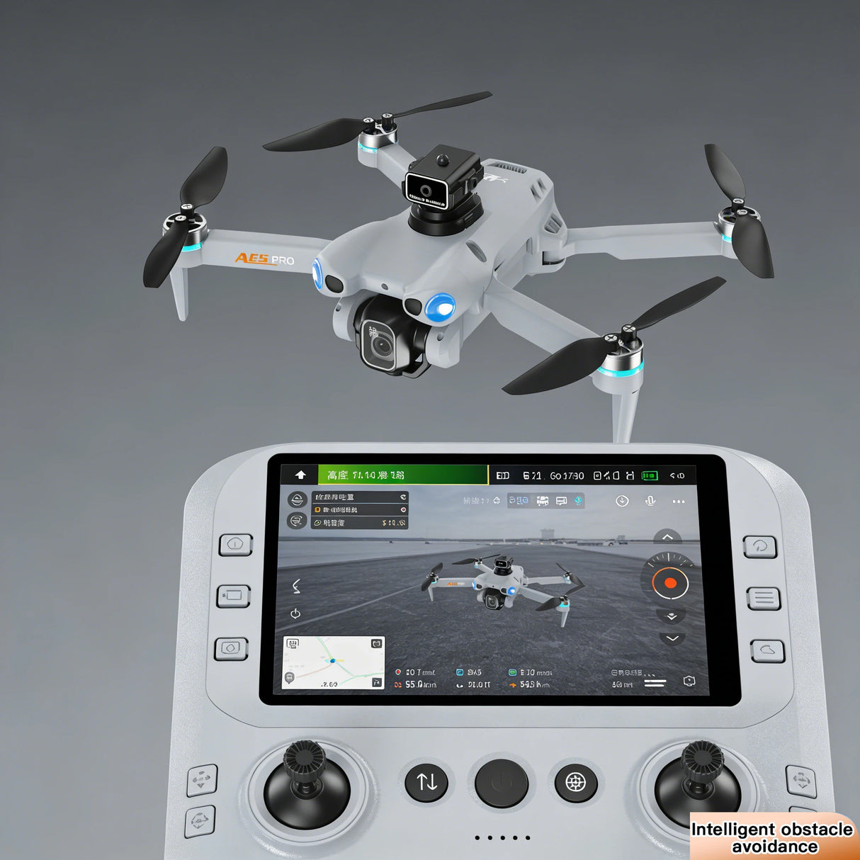 New AE5 Pro Drone 8K 5G GPS Professional HD Aerial Photography Remote Control Aircraft HD Dual Camera 360° Roll Quadcopter Toy