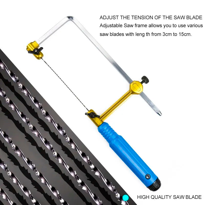 CMCP Adjustable Saw Bow U Type Saw Bow Cutting Tool For Wooden Handle Of Jewelry Saw Frame Hand Tools Jeweler's Saw Frame
