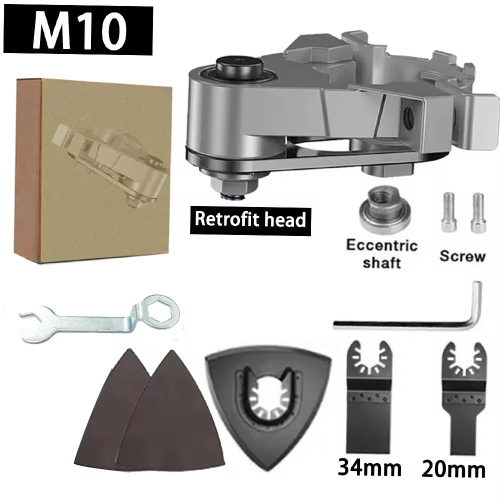 Professional Angle Grinder Changed to Universal Treasure Multifunctional Tools of Cutting Polishing Shovelling Cleaning