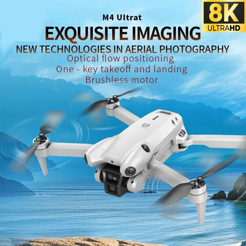 Brushless Intelligent Positioning Drone Remote Control With Screen Quadcopter Aerial Photography Remote Control Aircraft