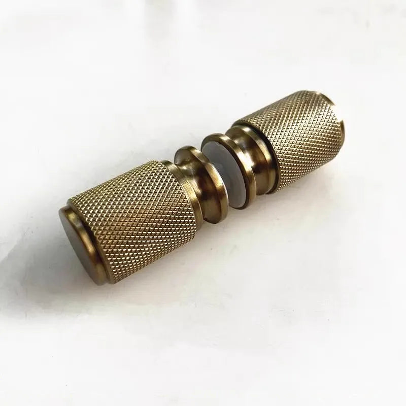 Solid 304 stainless steel single hole shower room handle bathroom glass door handle glass cabinet door small handle(SJ-5310S)