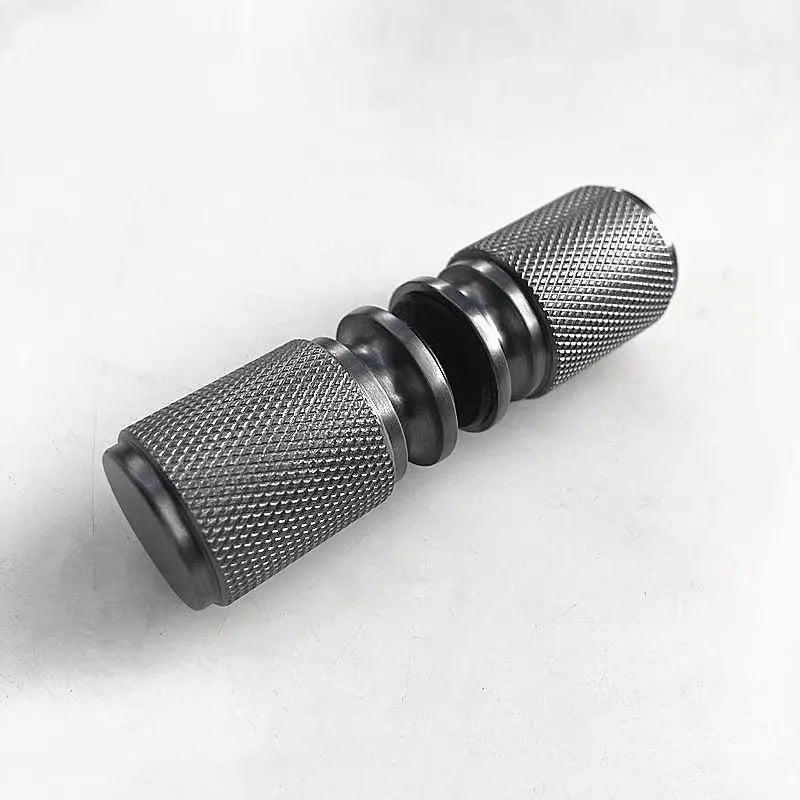 Solid 304 stainless steel single hole shower room handle bathroom glass door handle glass cabinet door small handle(SJ-5310S)