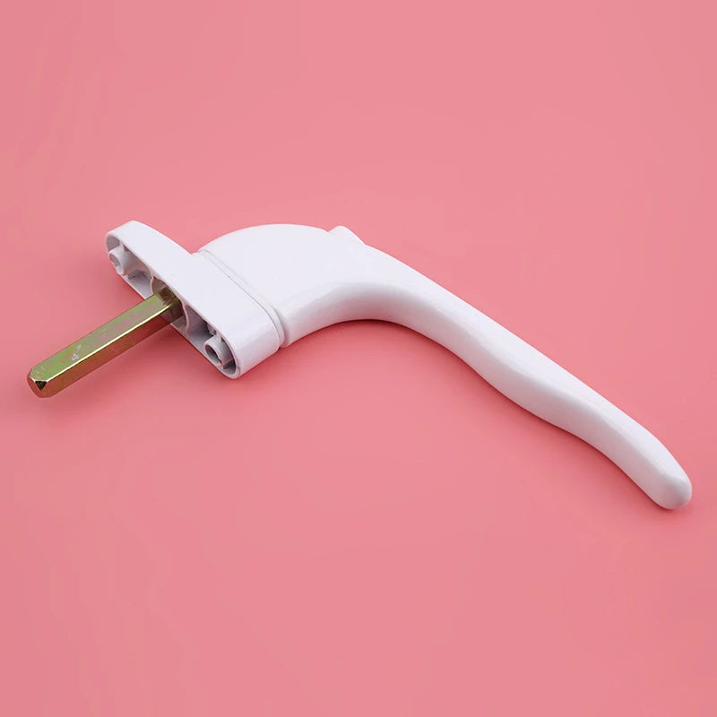 White Aluminum Alloy Window Handle With Locks Universal Door Handle Key Locking For Double Glazing Kid Security Door Lock Tools