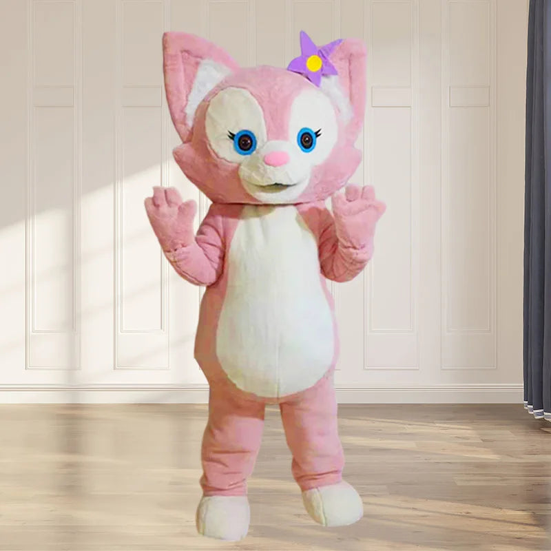 High Quality Blue Lilo & Stitch Cartoon character Mascot Costume Disney Advertising Fancy Dress Animal Mickey Mouse Cosplay