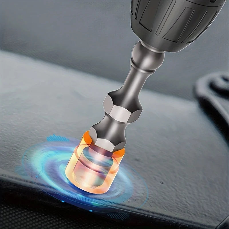 5Pcs Magnetic Screwdriver Bit Drill Cross-head PH2 Magnetic Screwdriver Bits 1/4 Inch Hex Shank Drywall Electric Screwdriver Set