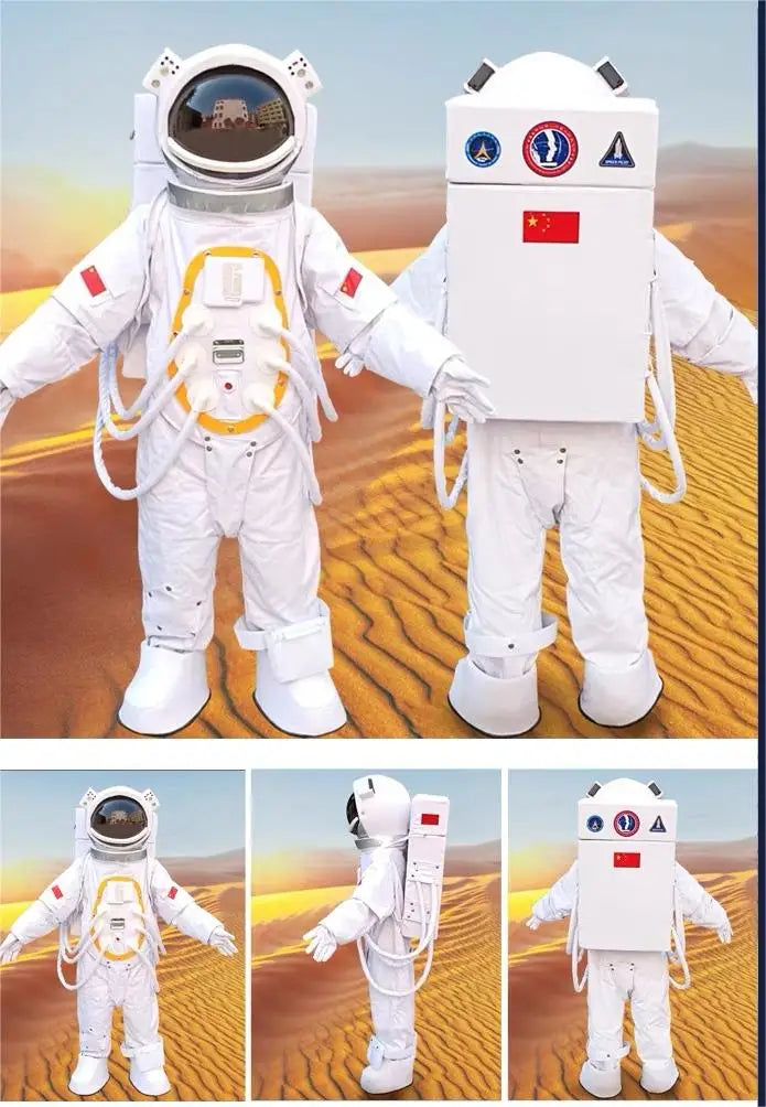 2024 Multiple Colors Astronaut Cosplay Party Costumes for Adult Garment Space Suit Birthday Easter Purim Carnival Helmet