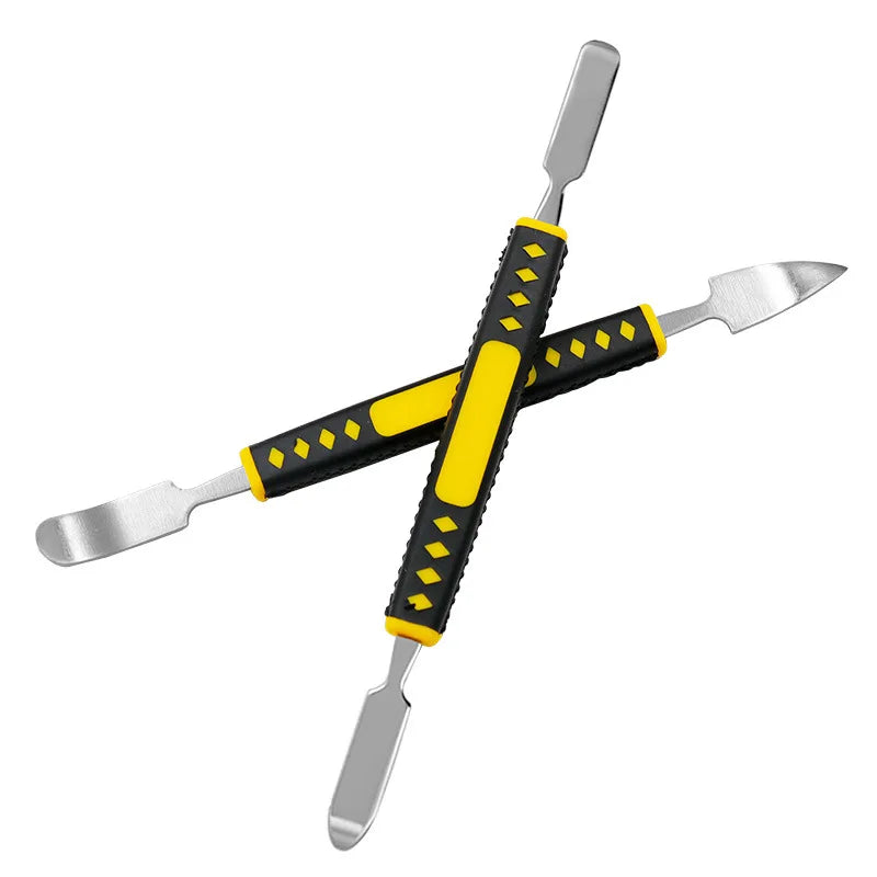 Hardened claw nail double headed pry bar 6-in-1 disassembly battery screen frame flat pry bar injection molding repair tool