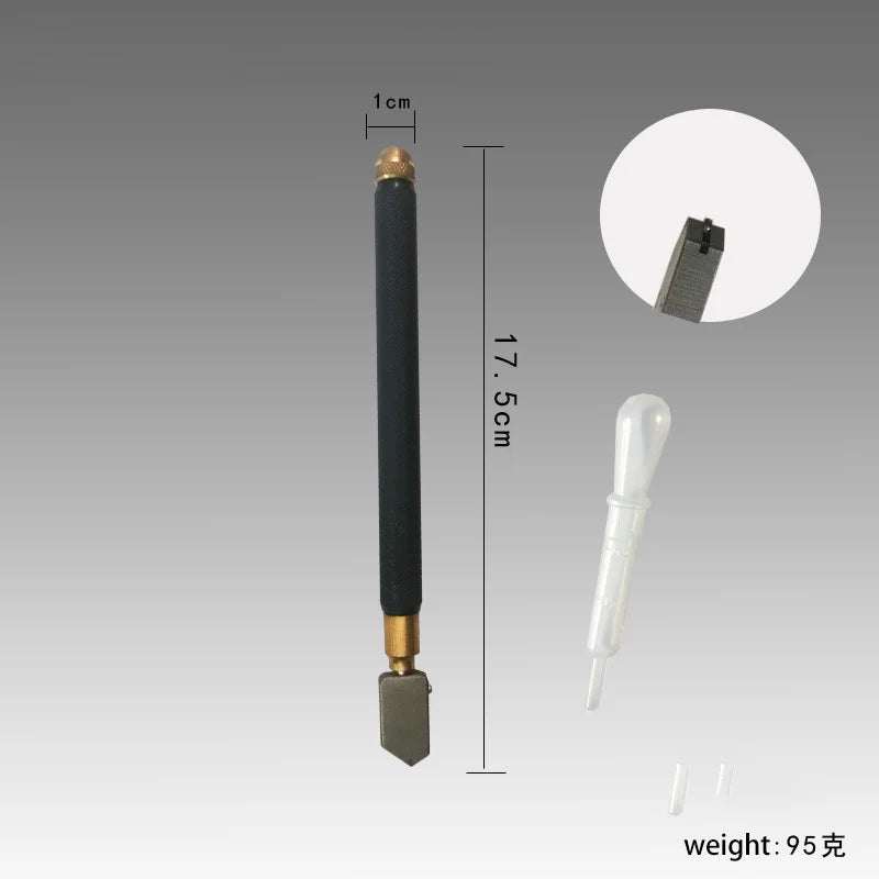 Professional Glass Cutting Wheel Glass Cutting Hand Tool TC-17 Glass Cutter Ceramic Tile Cutter TC-17 B Toyo Type Metal Handle