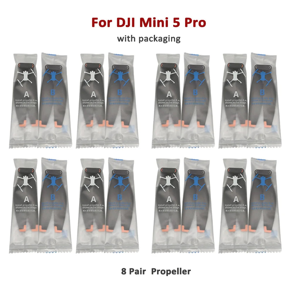 Original Propeller Blade for DJI Mini 5 Pro 6028F Replacement Quick Release Folding Wings Accessory for Mini 5 Pro Repair Parts