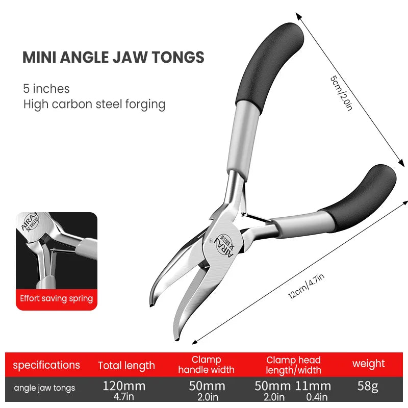 AIRAJ Mini Cutting Pliers Multi-Function Electrical Wire Cable Cutters Tools Stainless Steel Nipper Side Shear Snips Hand Tools