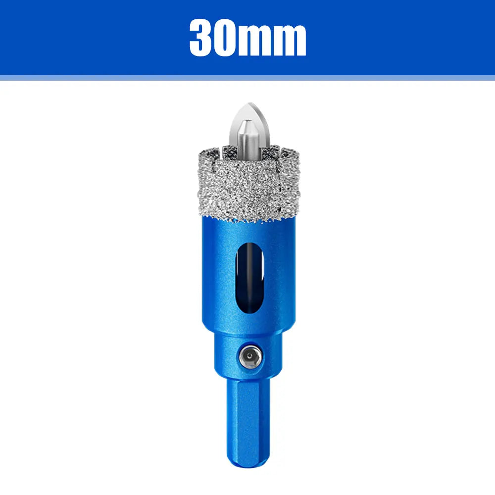 1pcs 18-110MM Diamond Coated Drill Bits Set Ceramic Tile Hole Saw with position drill for Glass Marble Granite Stone Porcelain