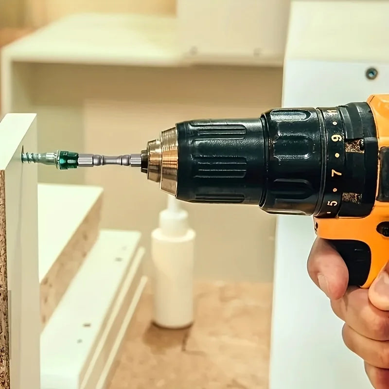 5Pcs Magnetic Screwdriver Bit Drill Cross-head PH2 Magnetic Screwdriver Bits 1/4 Inch Hex Shank Drywall Electric Screwdriver Set