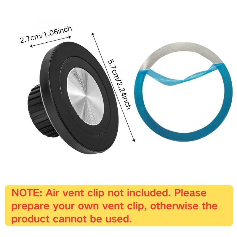 For MagSafe Car Mount Accessories Universal Magnetic Car Phone Holder Parts Suitable for 17mm Ball Head Base Magnet Brackets