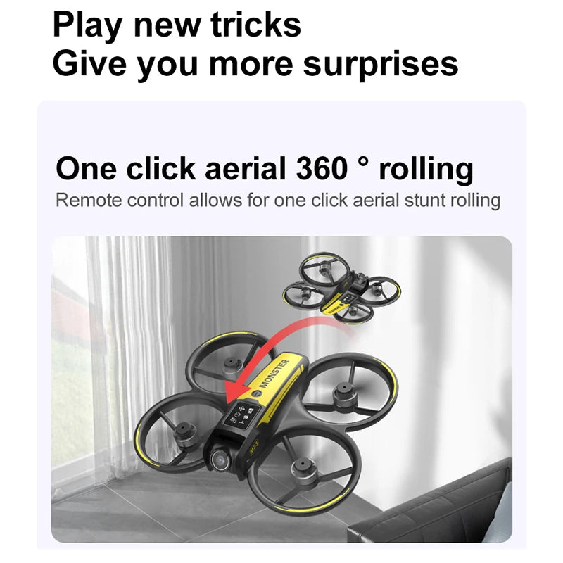New M23 Drone 8K HD Dual Camera Aerial Photography 5G WIFI GPS Brushless Motor Optical Flow Obstacle Avoidance 3 Battery UAV