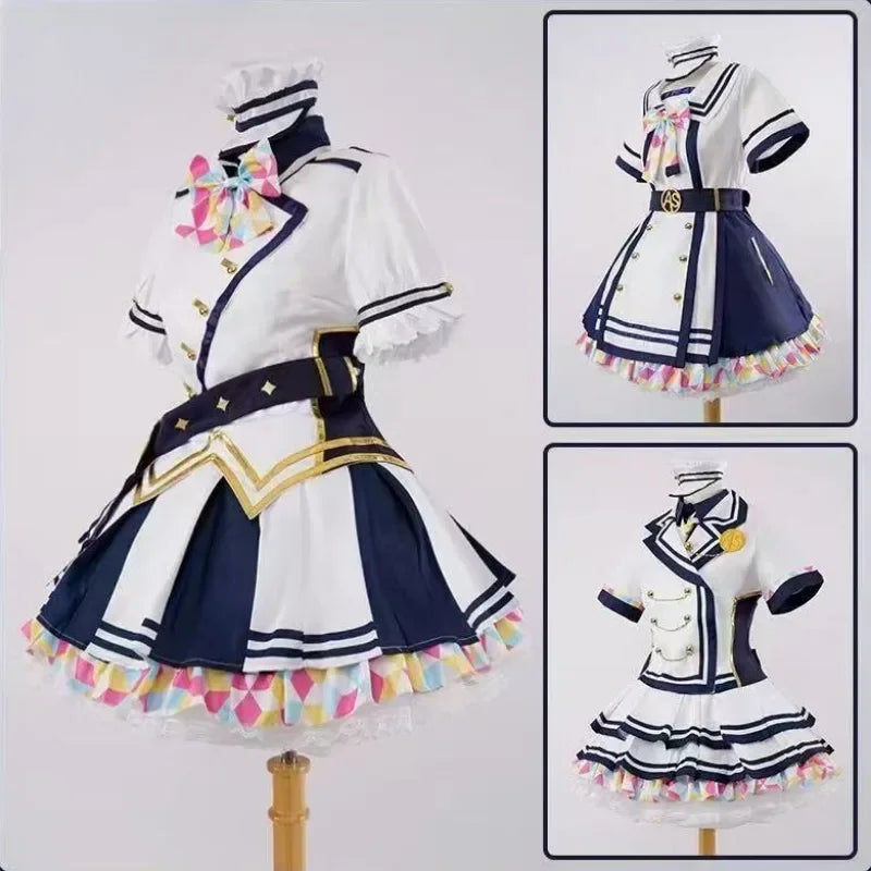 Love Live! Thanksgiving Cosplay Costume School Idol Series Honoka Kousaka Kotori Minami Sonoda Umi Uniform Anime Carnival Dress