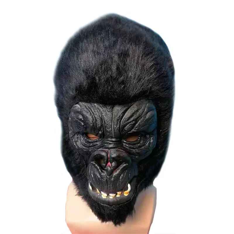 Adult King Kong Cosplay Costume Gorilla Mascot Plush Cartoon Doll Clothing Animal Carnival Party Advertising Performance Outfit
