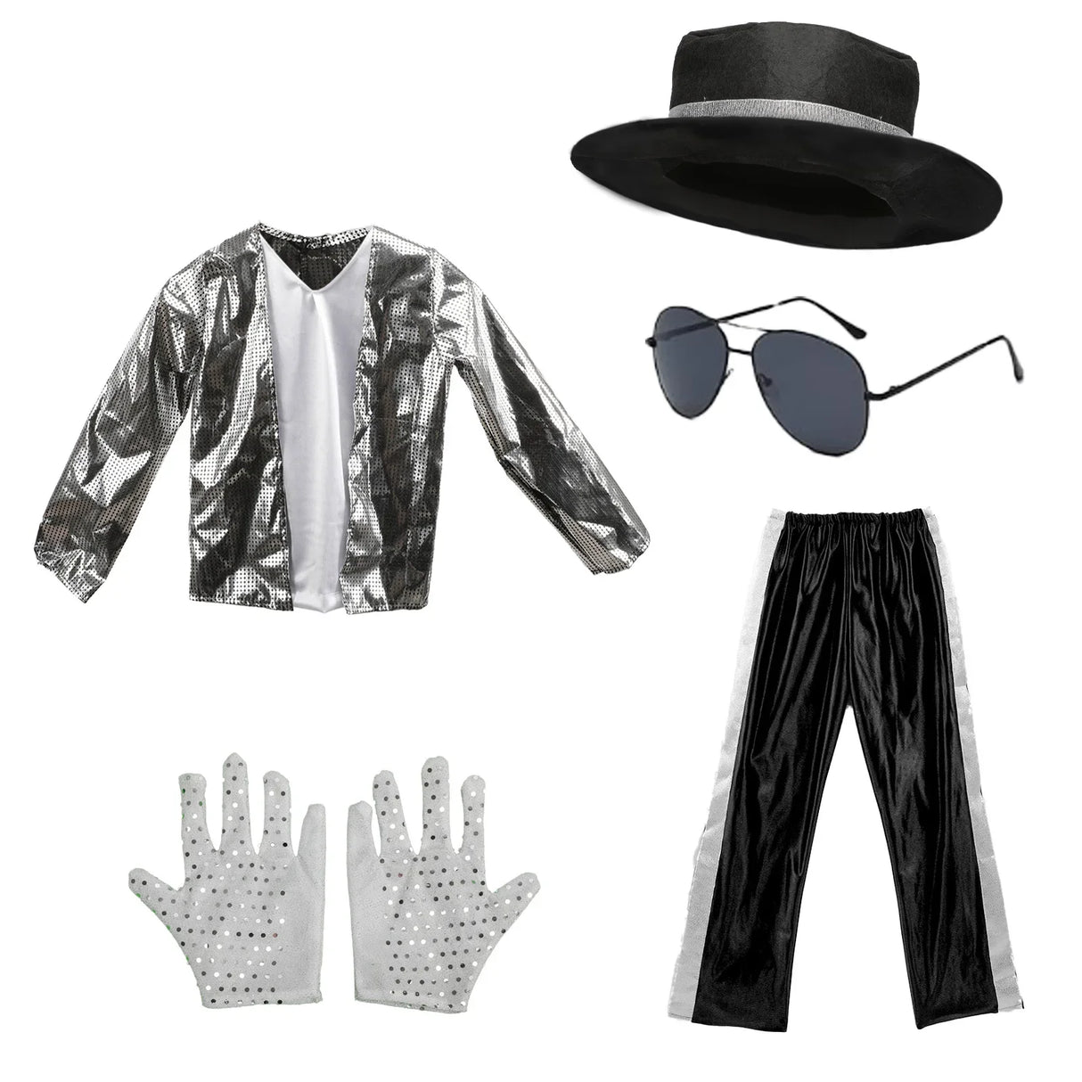 In the 1970s Michael Jackson Performed Costume Parties Halloween Children's Performance Costumes and Children's Day Costumes