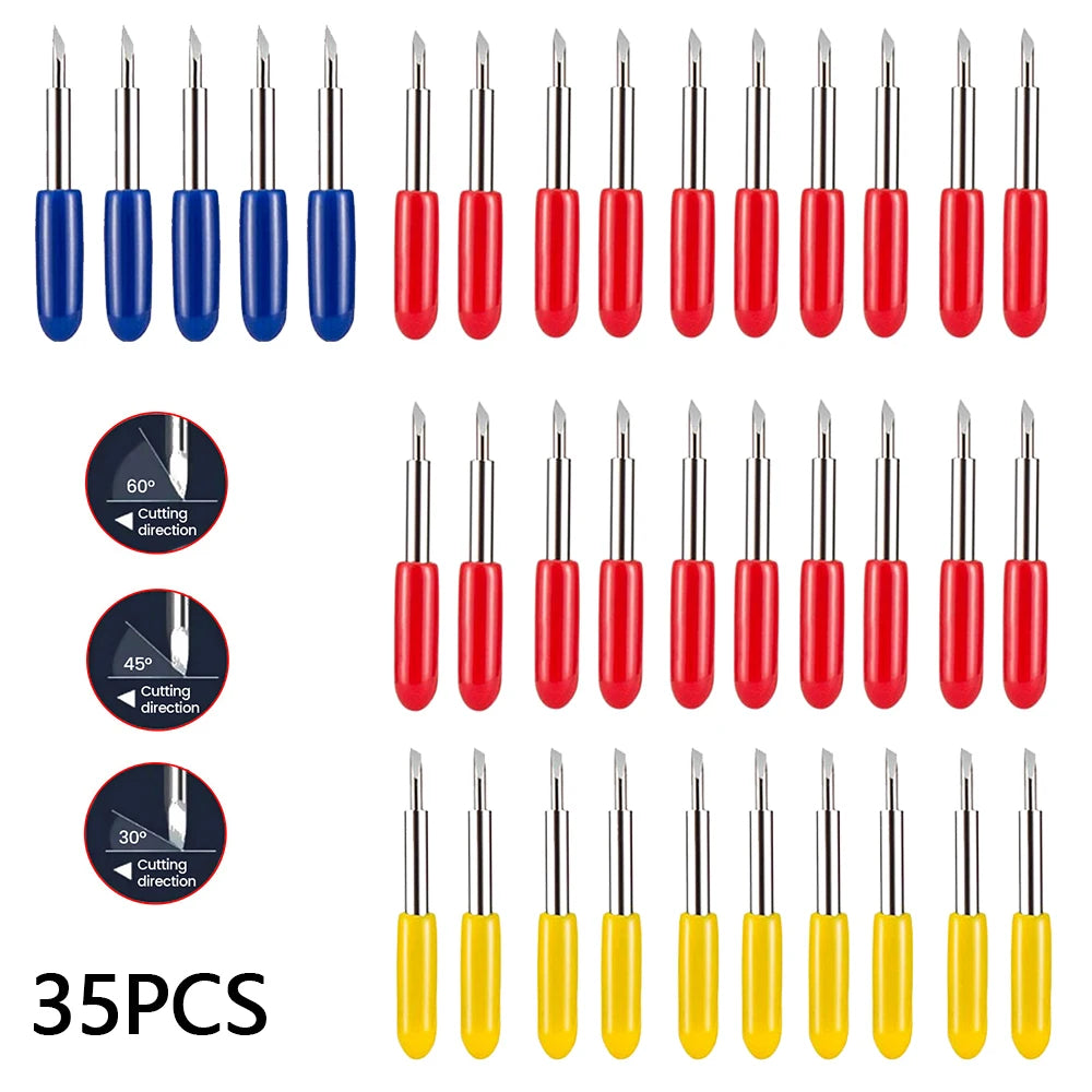 30/45/60 Degrees Replacement Blades For Roland Cricut Plotter Blade Knife Cutter Blades For Power Tools Cutting Plotter