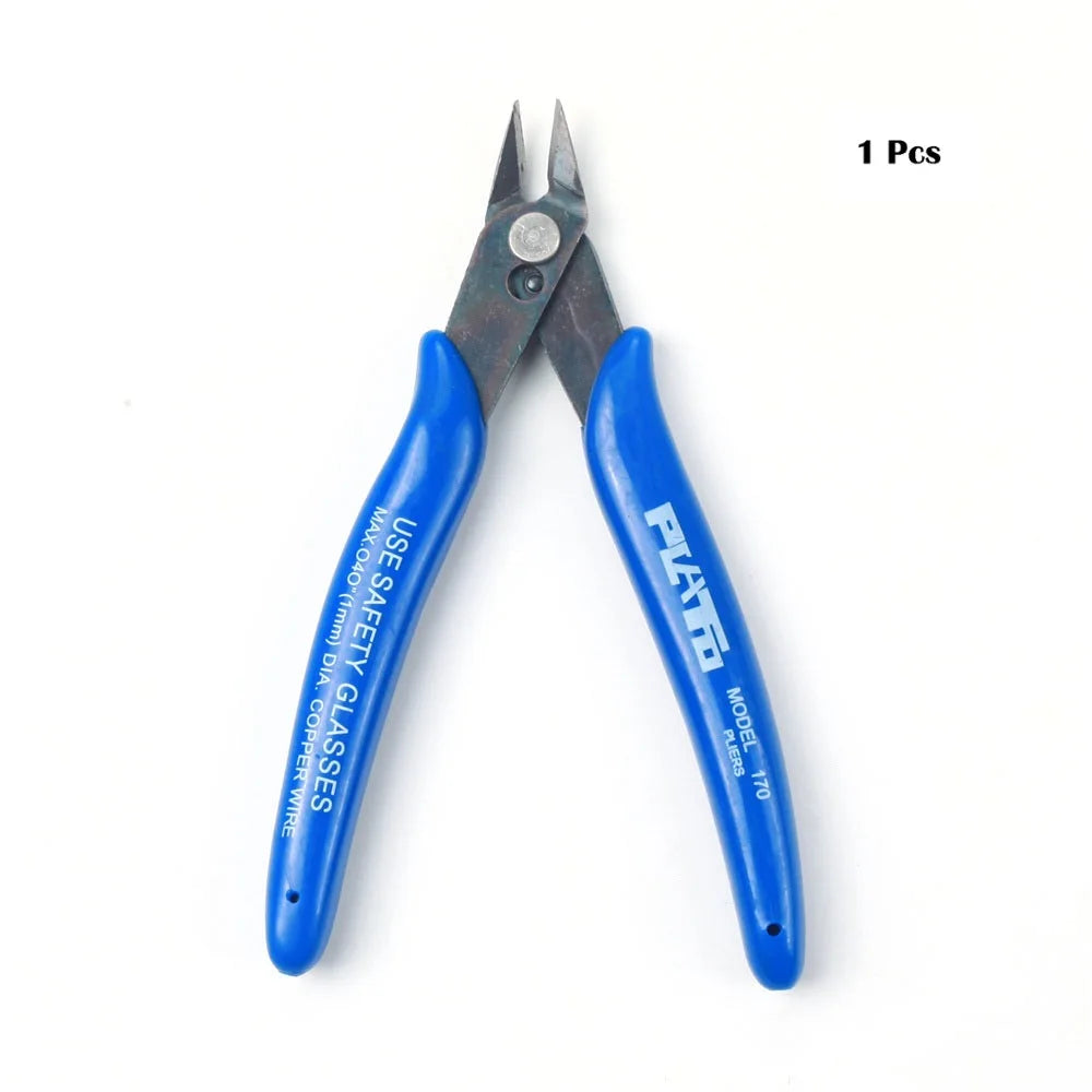 1/5/10PC 170 Wishful Clamp DIY Electronic Diagonal Pliers Side Cutting Nippers Wire Cutter 3D printer parts Hand Tools