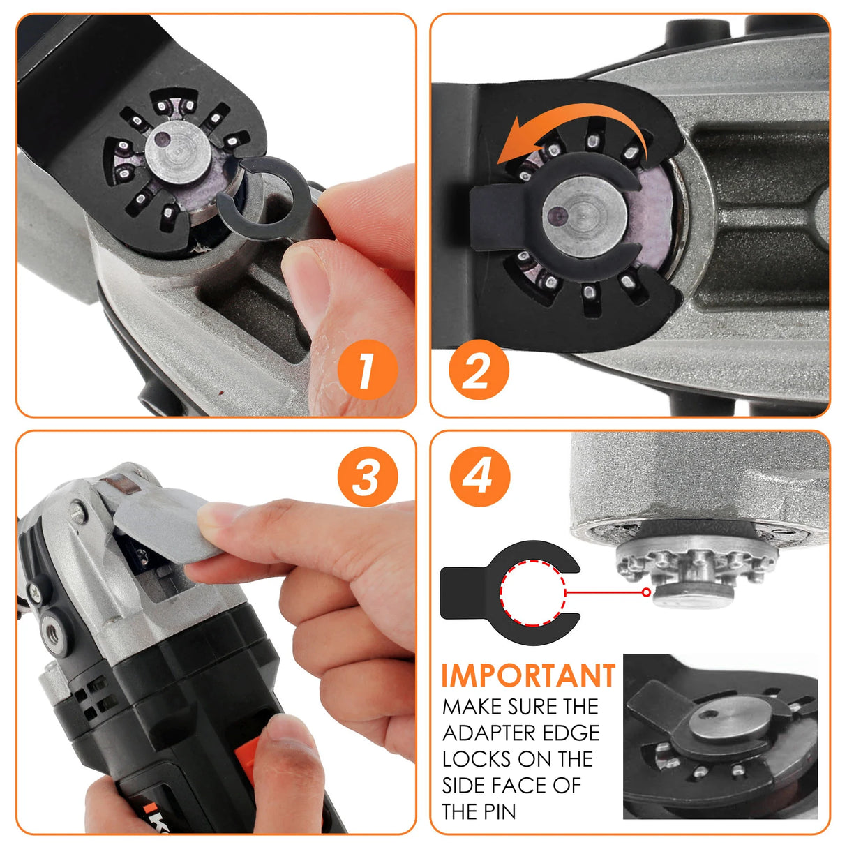 10Pcs Japanese Oscillating Saw Blades High Carbon Steel Bi-Metal Curved edge Multitool Blades Sharp Wear Resistant Cutter Blade