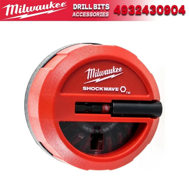 MILWAUKEE 4932430904 15 Pieces SHOCKWAVE Impact Duty Puck Set Drill Bits Set for Impact Drill Milwaukee Power Tool Accessories